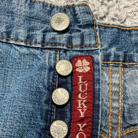 LUCKY BRAND 6 by Gene Montesano Straight Leg Crop - Picture 5 of 11